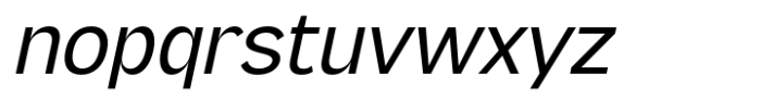 Pripun Italic Font LOWERCASE