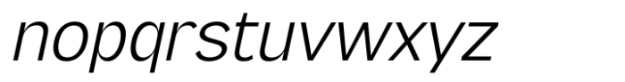 Pripun Light Italic Font LOWERCASE