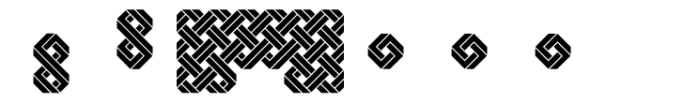 Prismatic Spirals Flled Regular Font LOWERCASE