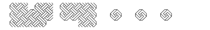 Prismatic Spirals Regular Font OTHER CHARS