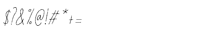 Privacy Filter Caps Italic Font OTHER CHARS