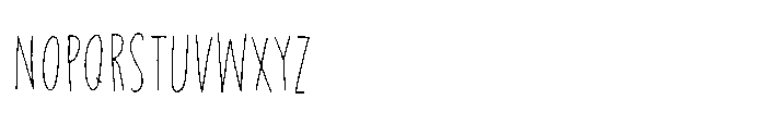 Privacy Filter Caps Regular Font LOWERCASE