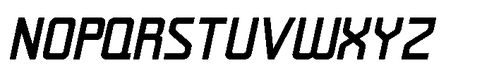 Privilege Sign Four JNL Oblique Font LOWERCASE