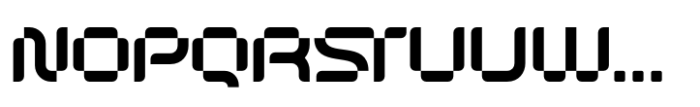 Pro Digimo Font UPPERCASE
