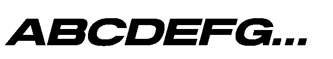 Pro Rized Italic FONT