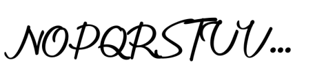 Pro Smile Font UPPERCASE
