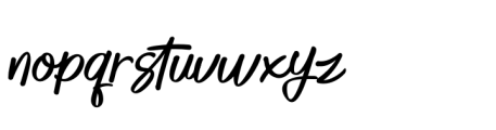 Pro Smile Font LOWERCASE
