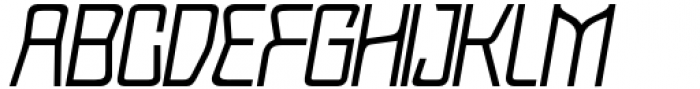 Proach Light Italic Font UPPERCASE