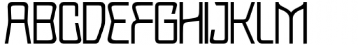 Proach Light Font UPPERCASE