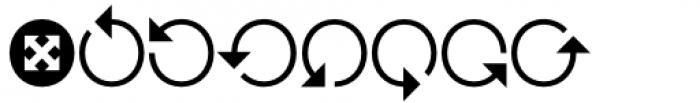 Probeta Arrows Medium Font LOWERCASE