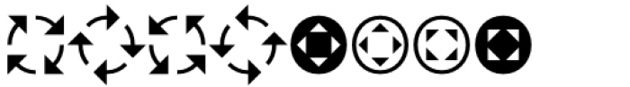 Probeta Arrows Regular Font OTHER CHARS
