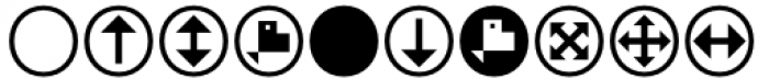 Probeta Circle Regular Font OTHER CHARS