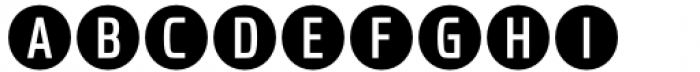 Probeta Circle Regular Font LOWERCASE