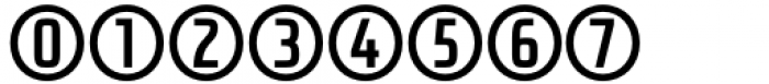 Probeta Circle Semi Bold Font OTHER CHARS