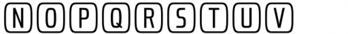 Probeta Cube Light Font LOWERCASE