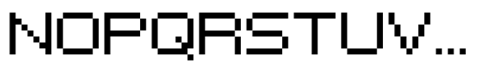 Prochamp Font LOWERCASE