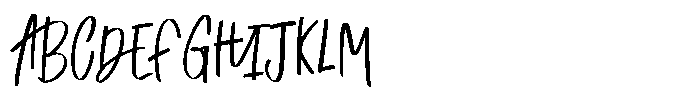 Proforma Script Font UPPERCASE