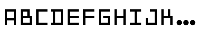 Prog Fusion Font UPPERCASE