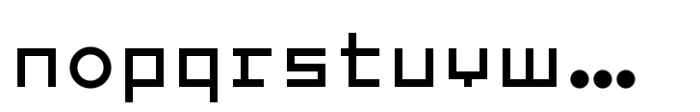 Prog Fusion Font LOWERCASE