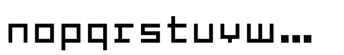 Prog Square Font LOWERCASE