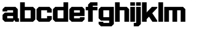 Project Fairfax Sans Full Font LOWERCASE