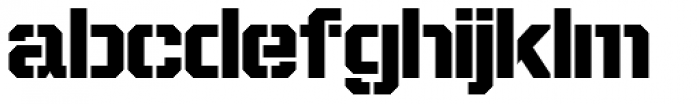 Project Fairfax Sans Font LOWERCASE