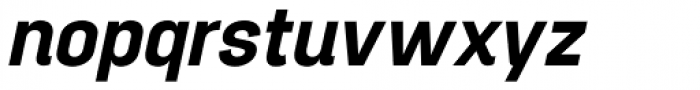 Project Sans Bold Italic Font LOWERCASE