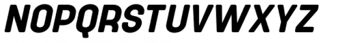 Project Soft Bold Italic Font UPPERCASE