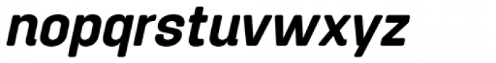 Project Soft Bold Italic Font LOWERCASE