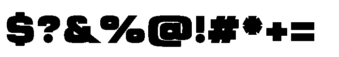 Prolinea Black Font OTHER CHARS