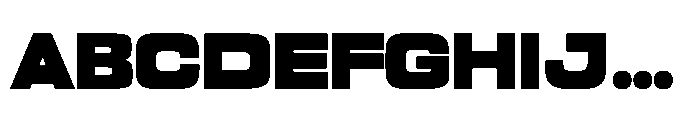 Prolinea Black Font UPPERCASE