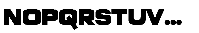 Prolinea Black Font UPPERCASE