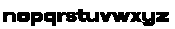 Prolinea Black Font LOWERCASE