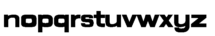 Prolinea Bold Font LOWERCASE