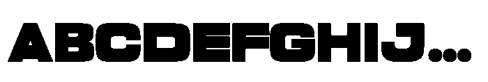 Prolinea Extra Black Font UPPERCASE