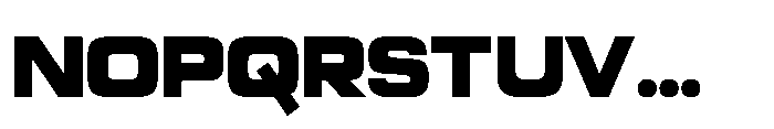 Prolinea Extra Bold Font UPPERCASE