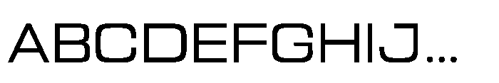 Prolinea Light Font UPPERCASE