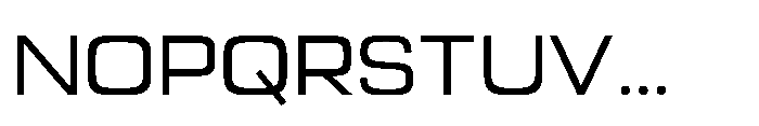 Prolinea Light Font UPPERCASE