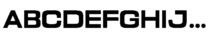 Prolinea Semi Bold Font UPPERCASE