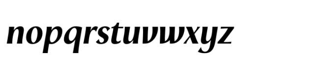 Prolog Hybrid Bold Italic Font LOWERCASE