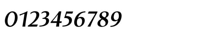 Prolog Hybrid Medium Italic Font OTHER CHARS