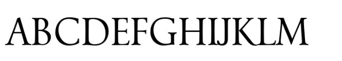 Prolog Venetian Regular Font UPPERCASE
