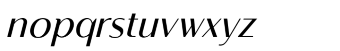 Promag Fonts Duo Oblique Font LOWERCASE