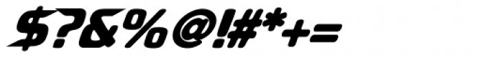 Promethian Bold Italic Font OTHER CHARS