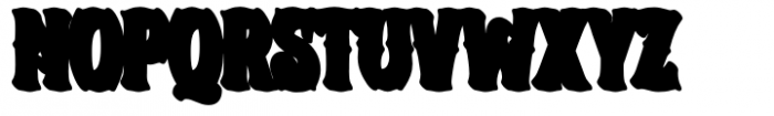 Promethium Extruded Font LOWERCASE
