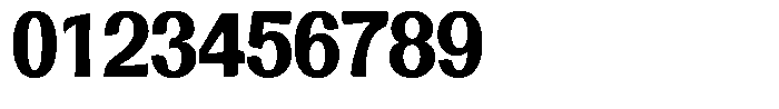 Promina Bold Font OTHER CHARS