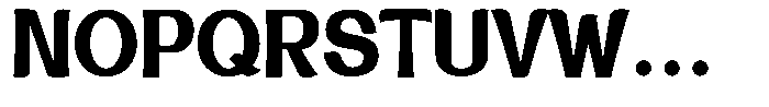 Promina Bold Font UPPERCASE