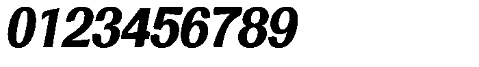 Promina Italic Bold Font OTHER CHARS