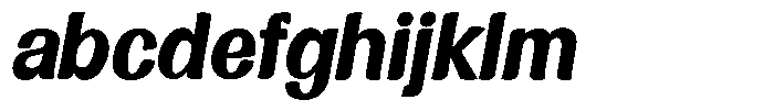 Promina Italic Bold FONT