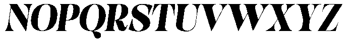 Pronela Italic Font UPPERCASE
